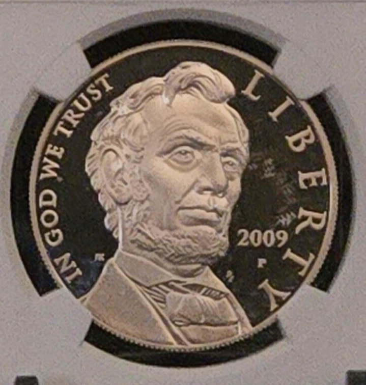 2009 P ABRAHAM LINCOLN - $1 - BOTH NGC MS69 & PF69 UC - SILVER COIN /w OGP - SET - Image 4 of 4