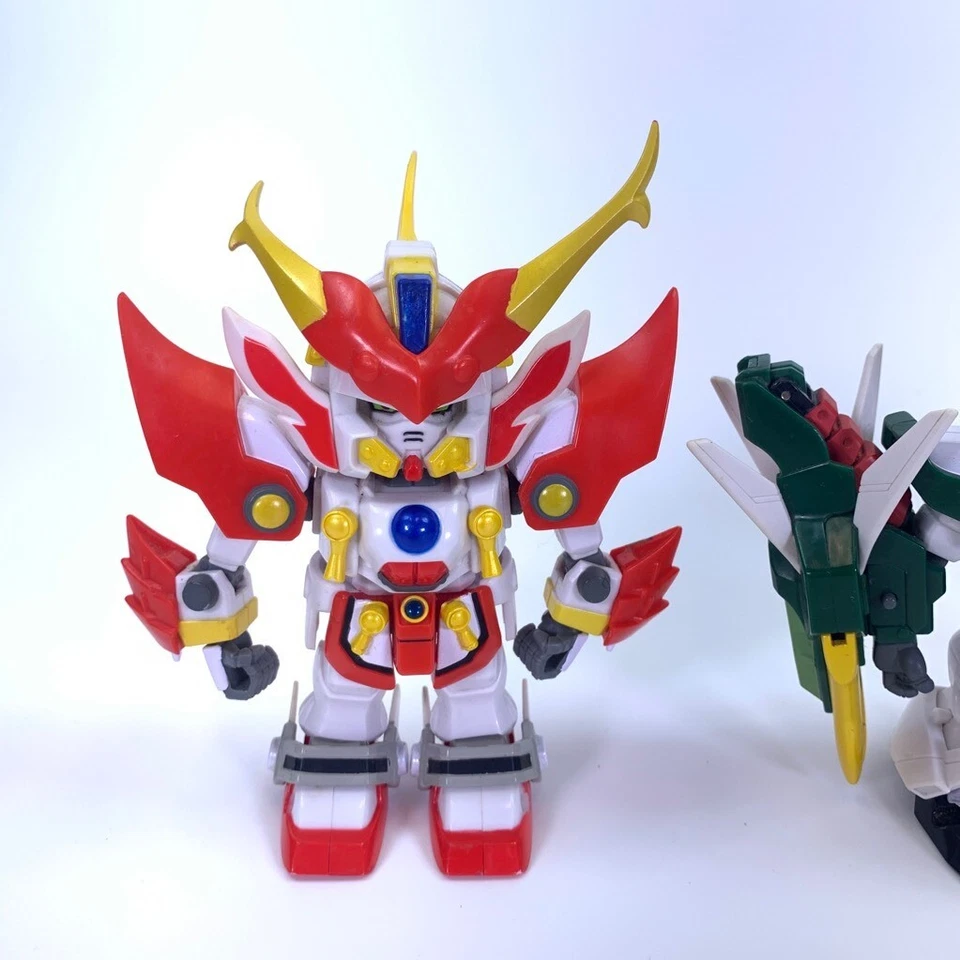 Bandai Gundam Action Figures Lot of 3 Bakunetsumaru Nataku Robots - Image 2 of 4