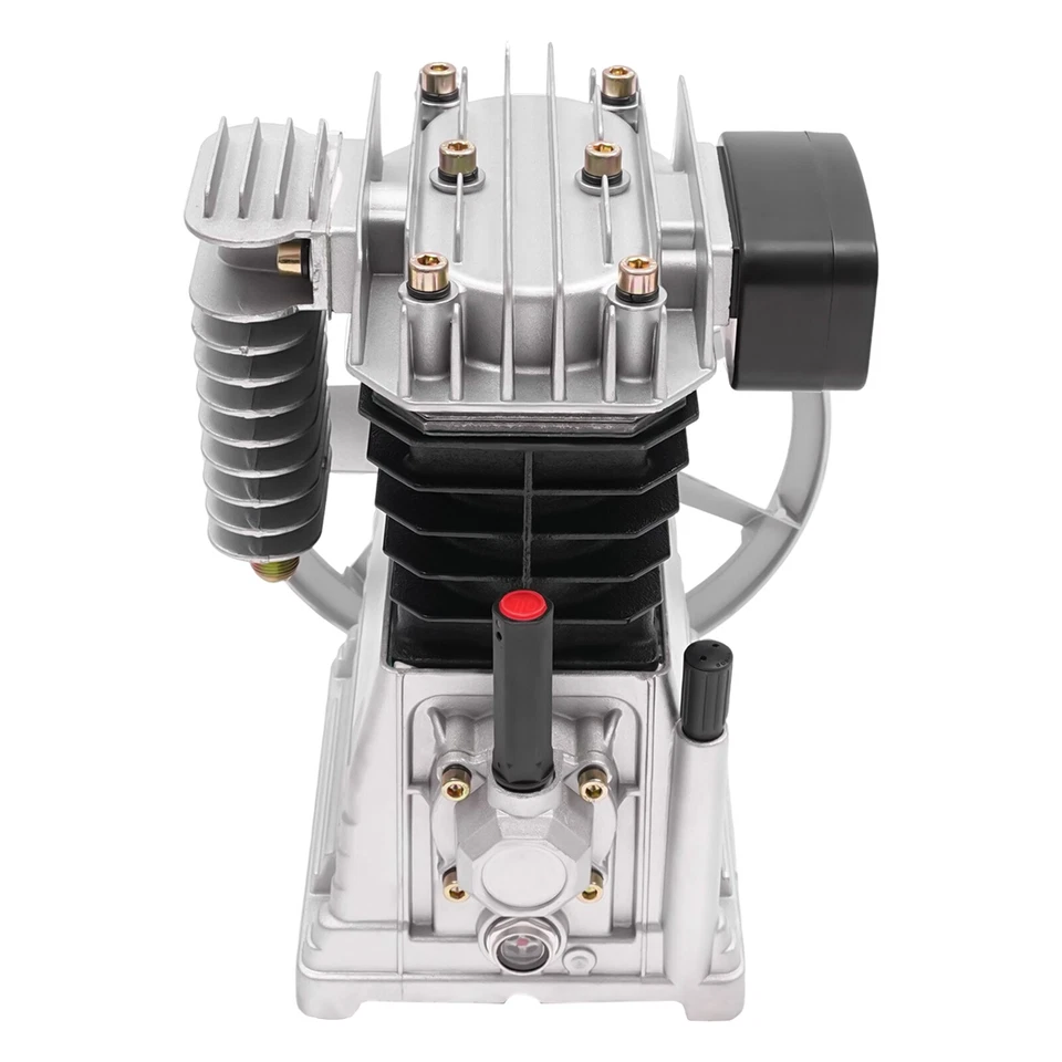 Piston Air Compressor Pump Head With Dual-cylinder For Gas conveying Synthesis Foto 4 de 4