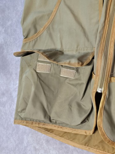 Game Winner Hunting Vest Men's L Large Game & Ammo Pocket Pouch Vintage Full Zip - Picture 3 of 11