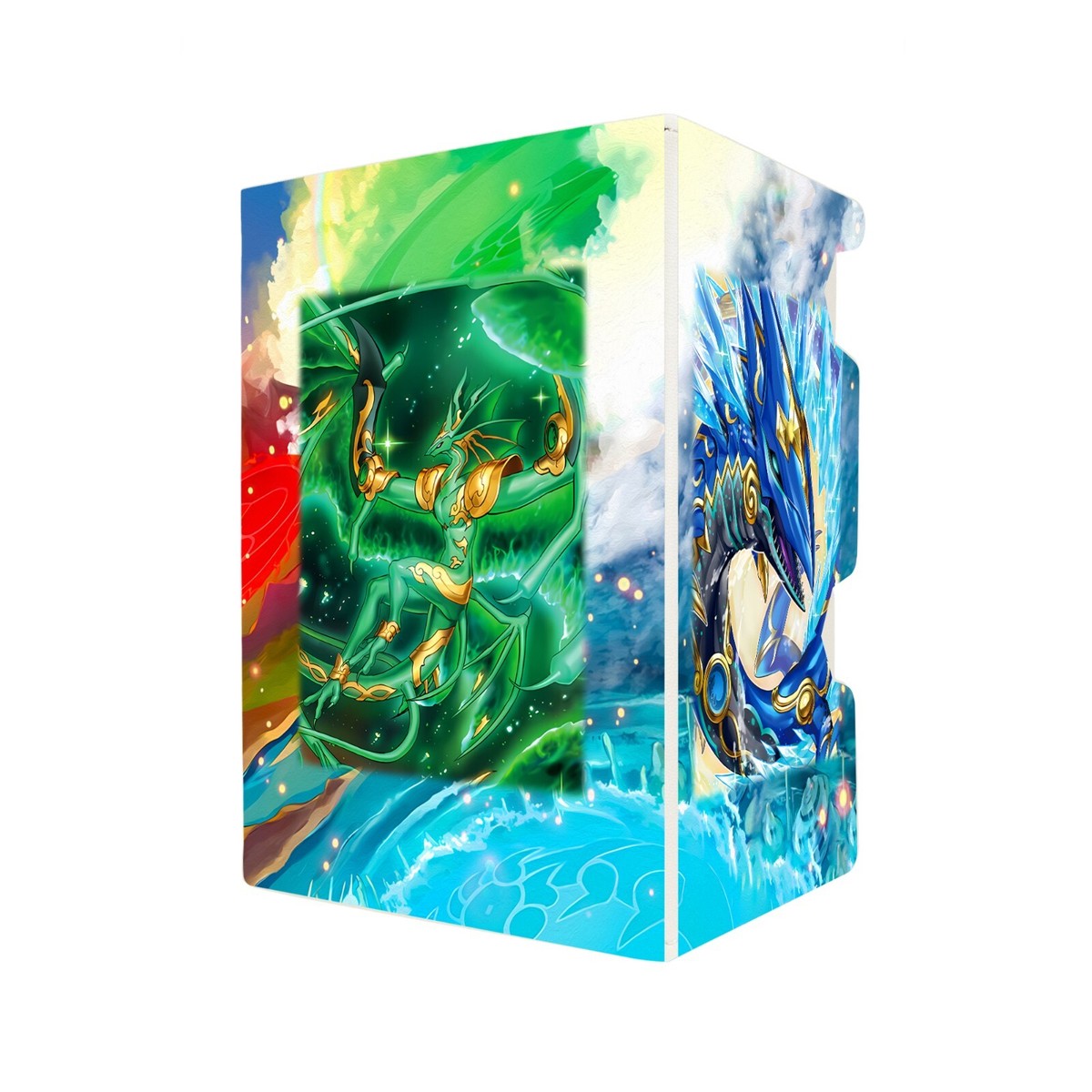 Ryu-Ge Monsters Deck Box - Holds 100 Double Sleeved Cards & Dice