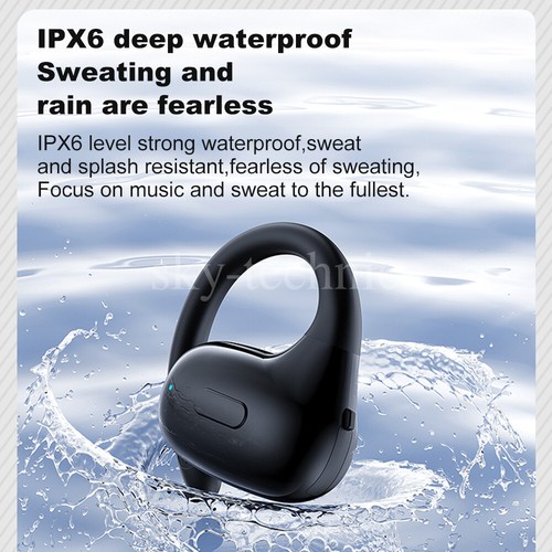 Wireless Bluetooth Headset Mobile Phone Hands Free Earpiece for Samsung iPhone - Bild 14 von 27