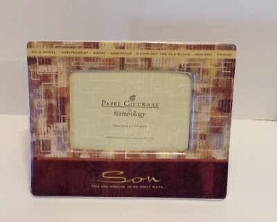 SON YOU ARE SPECIAL IN SO MANY WAYS... BEAUTIFUL CERAMIC FRAME FOR YOUR SON 