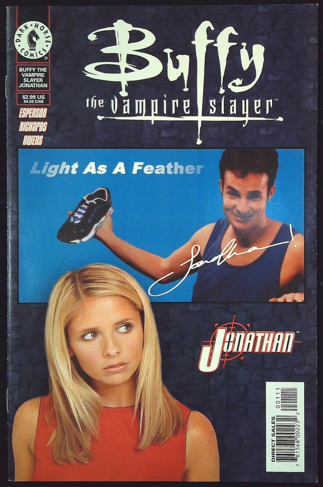BUFFY THE VAMPIRE SLAYER: JONATHAN (2001) - Back Issue