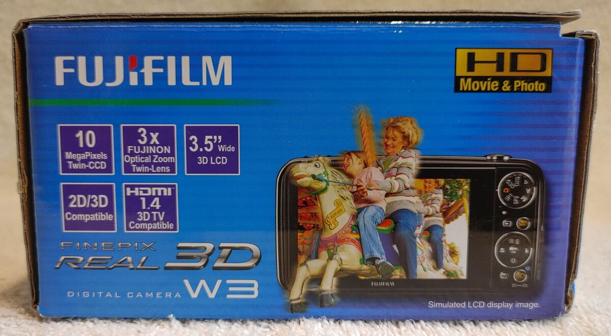 Fujifilm FinePix Real 3D W3 Digital Camera (Discontinued by Fujifilm FinePix Real 3D W3 Digital Camera (Discontinued by