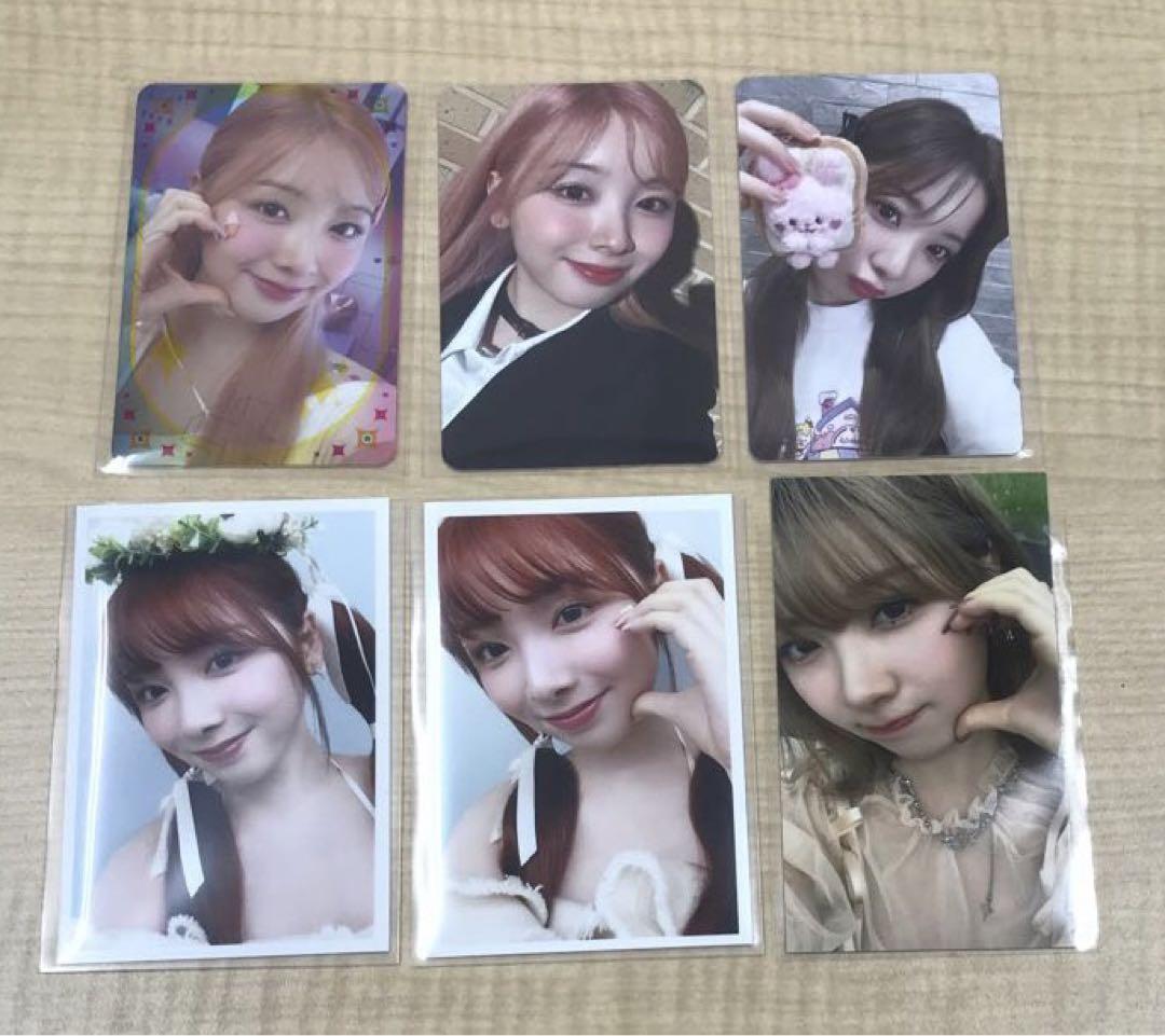 NiziU Trading Card lot set 6 Miihi COCONUT Regular Edition NiziU Trading Card lot set 6 Miihi COCONUT Regular Edition