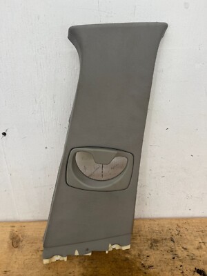04-10 BMW E60 530i 528i 550i RIGHT PASSENGER B PILLAR TRIM PANEL GRAY 7027088