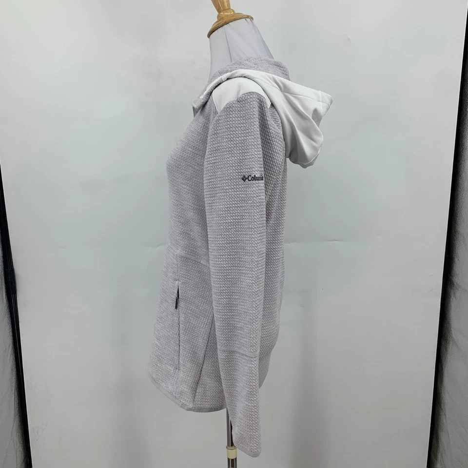 Columbia Sudadera con Capucha Para Mujer S Pequeña Multi Cuarto Cremallera Pullover Suéter Ligero Foto 3 de 4