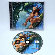 Disney's Tarzan (Sony PlayStation 1, PS1, 1999) PS1 CIB Black Label No Manual