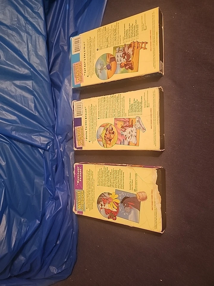Disney Adventures Of Winnie The Pooh VHS Lot 11 Playtime Learning Friendship - Image 4 of 4
