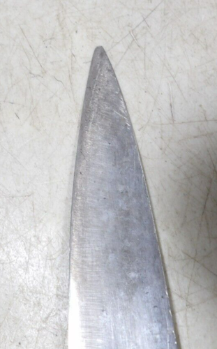 Large Antique High Carbon Steel Butcher Kitchen Chef's Chef Knife 17 3/8" - Picture 8 of 11