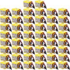 50x BR-2/3AGCT4A 6V PLC Battery For FANUC A98L-0031-0025 CNC Mahine w Black Plug