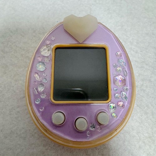 Tamagotchi P's Purple Tama Deco Pierce Melode Land Set Aikatsu version - Picture 2 of 16