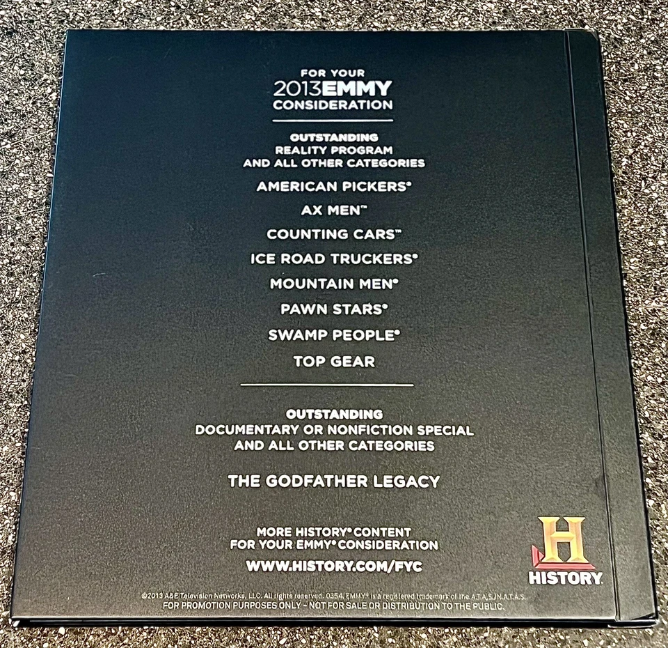 History Making Television History Channel FYC DVD Set - TESTED w/ FREE SHIPPING! - Image 2 of 3