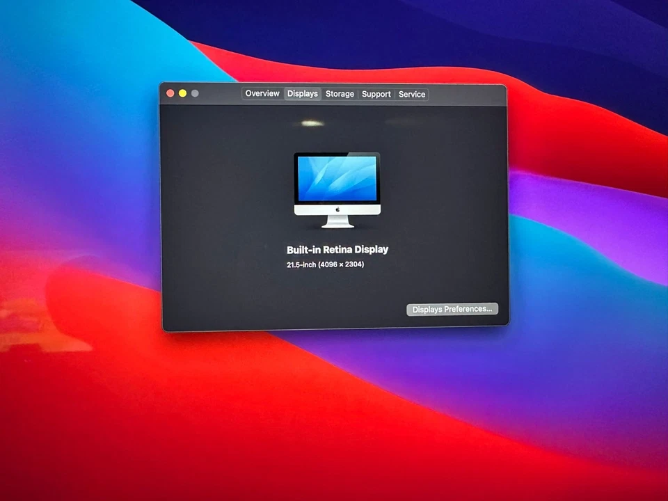 Apple iMac Retina 4k 21.5 Late 2015 3.1GHz Quad-Core i5 8GB RAM 1TB HDD - Image 4 of 4