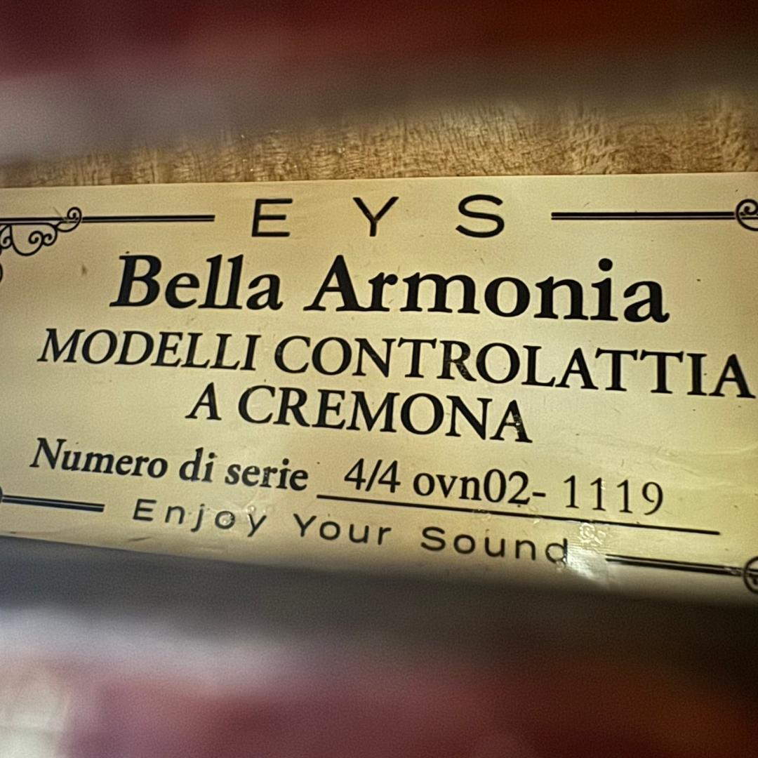 BELLA ARMONIA ovn02-1119 4/4 violin | eBay