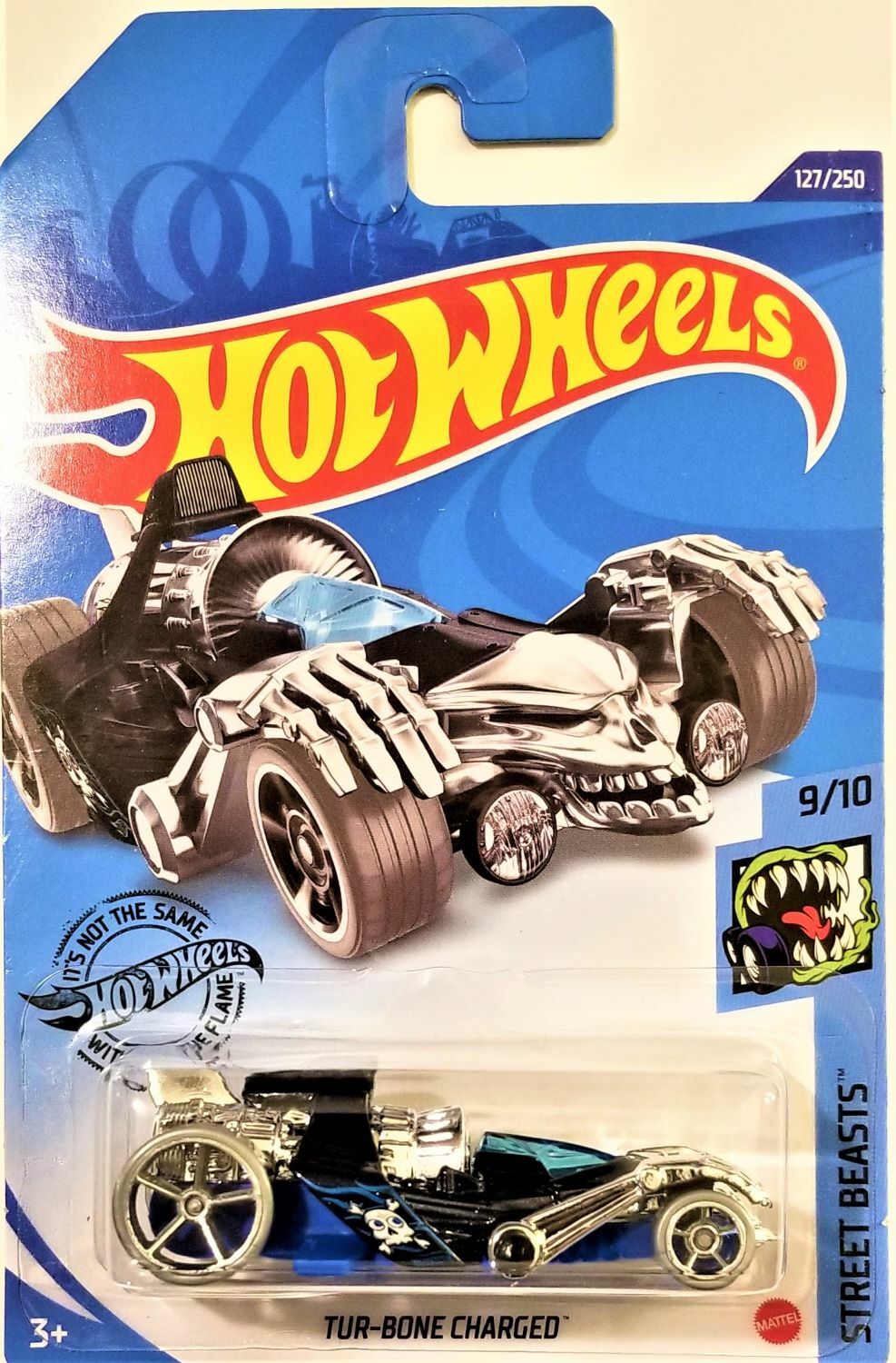 Hot Wheels - 2020 Street Beasts 9/10 Tur-Bone Charged 127/250 (BBGHF38)