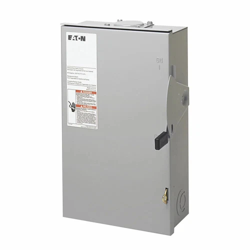 Eaton DG Series Non-Fusible Rainproof Safety Switch, 240V, 60A, 3 Pole
