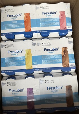    Fresubin  Energy Drink Mischkarton 24Stück NEU OVP Mhd 1/26