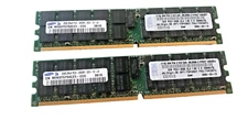 Samsung M393T5750CZ3-CCC 2GB 400MHz 2Rx4 PC2-3200R ECC Registered Memory