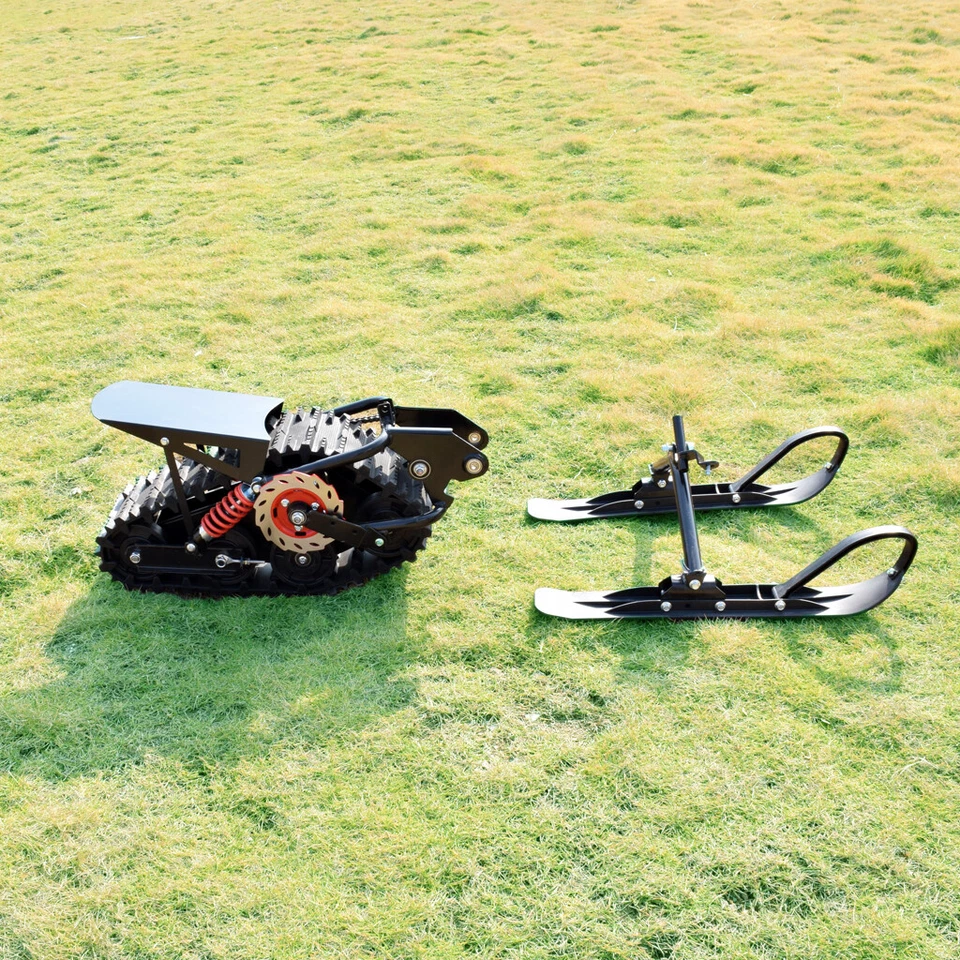 Dirt bike Sled Sleigh Ski &Rear wheel rear tracks Go Kart UTV ATV Snow Tracks - Image 4 of 4