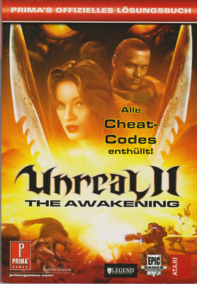 UNREAL II  THE AWAKENING ALLE CHEAT-CODES ENTHÜLLT! OFFIZIELLES LÖSUNGSBUCH 