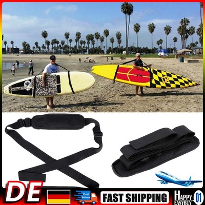 Adjustable Surfboard Shoulder Carry Sling Stand Up Wakeboard Surfing Kayak Hot