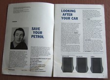 1975 Duckhams "Save Money on Motoring"  Booklet, forward by Paddy Hopkirk.