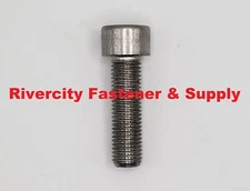 (1) M10-1.25 x 35 Socket Allen Head Cap Screws M10x1.25 x 35 Stainless Bolts