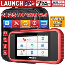 2025 LAUNCH CRP123E V2.0 OBD Diagnostic Scanner Code Reader Check Engine ABS SRS