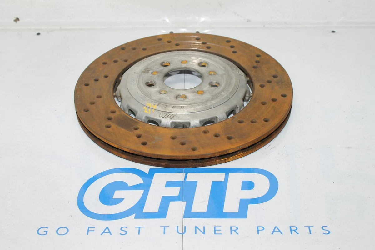 2021 BMW M4 COMPETITION G82 RH PASSENGER REAR BRAKE ROTOR RIGHT 
