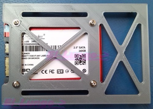 Adattatore staffa di Supporto SSD HDD interno PC Computer Desktop da 2,5" a 3,5 - Foto 7 di 12