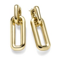 Ohrringe OhrhäNger Ohrschmuck 52,5X17,5Mm Aus 585 Gold Gelbgold