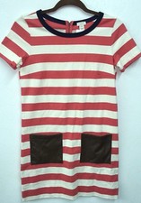 J Crew Stripe Dress XXS NWT $84 Back Zip NEW (B16)