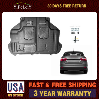 Auto Under Engine Guards Fit For 2012-2018 Ford Focus Splash Guand Mud Flaps