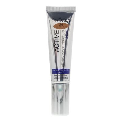 Isadora Active 24H 24 Golden Olive Foundation 35 ml für Damen