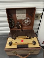 Rca Push• Button Tape Recorder Model No. Srt-301 W/ Microphone