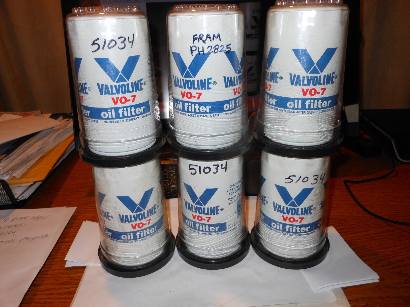 Filters =$29.94 = $4.99 Each~~fram Ph2825 Wix51034