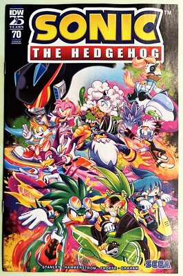 SONIC The HEDGEHOG Comic Book IDW #70 Cover B July 2024 Bagged & Boarded NEW