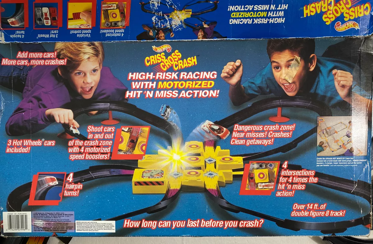 Criss Cross Crash* Gift Pack 5-Pack * 1998 Hot Wheels