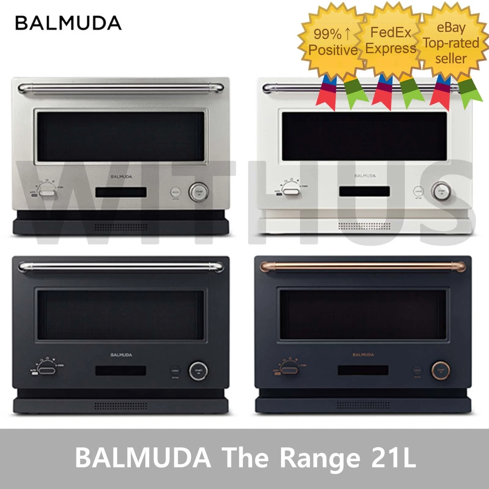 BALMUDA The Range Premium Microwave Oven K09B 21L 220V Only