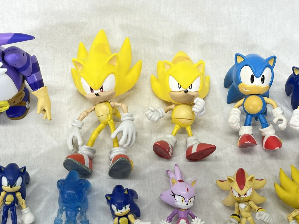 Lote de 29 figuras Jazwares Sonic The Hedgehog 3 4 5 pulgadas - LEER algunos defectos Foto 3 de 4