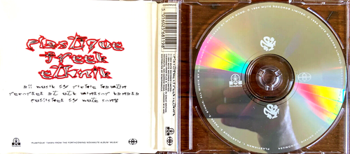 Rare PLASTIKMAN Plastique RICHIE HAWTIN Limited Edition UK Mute CD Depeche OOP - Picture 2 of 2