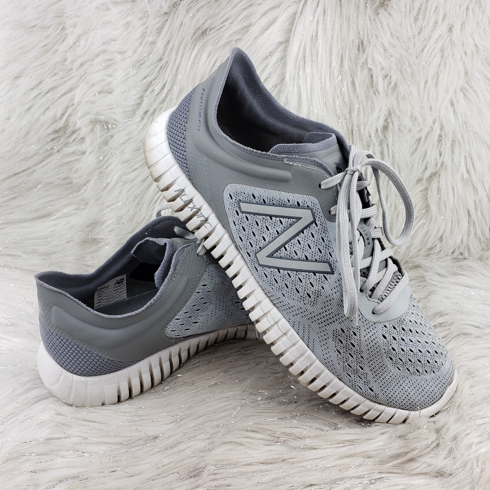 Under Armour MX99 Gray Lightweight Strength Training Shoes for Men Size 10 4E