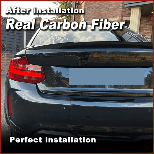 Per BMW F22 F87 M2 228i M235i Coupe 14-18 carbonio spoiler posteriore bagagliaio spoiler - Foto 4 di 15