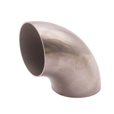 2.5” Ultra Tight Radius Mandrel Bend 90 Degree 304 Stainless Steel 0.84D Exhaust 2.5” Ultra Tight Radius Mandrel Bend 90 Degree 304 Stainless Steel 0.84D Exhaust