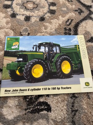John Deere 6520 6620 6820 6920 6920S Tractor Brochure FCCA25