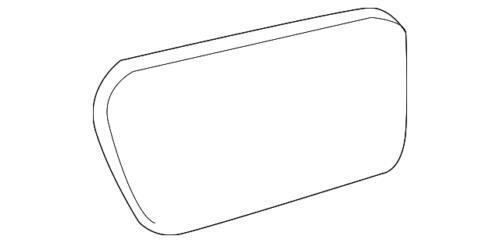 Cristal del espejo para Ford (N/P BH6Z-17K707-A)