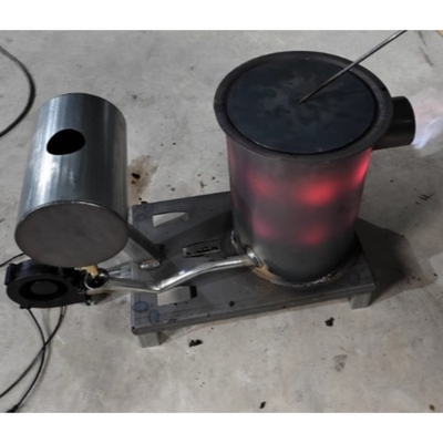 #ad 12V Waste Oil Stove Oil Burner Outdoors Cooking Hot Heating Furnace Burning Tool $309.60