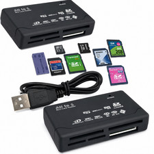 USB Memory Card Reader CF XD SD MS  Compact Flash XD Picture Card PC Mac